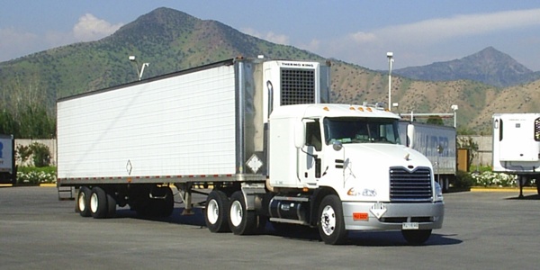 Cross-border freight operations with yard and warehouse activity