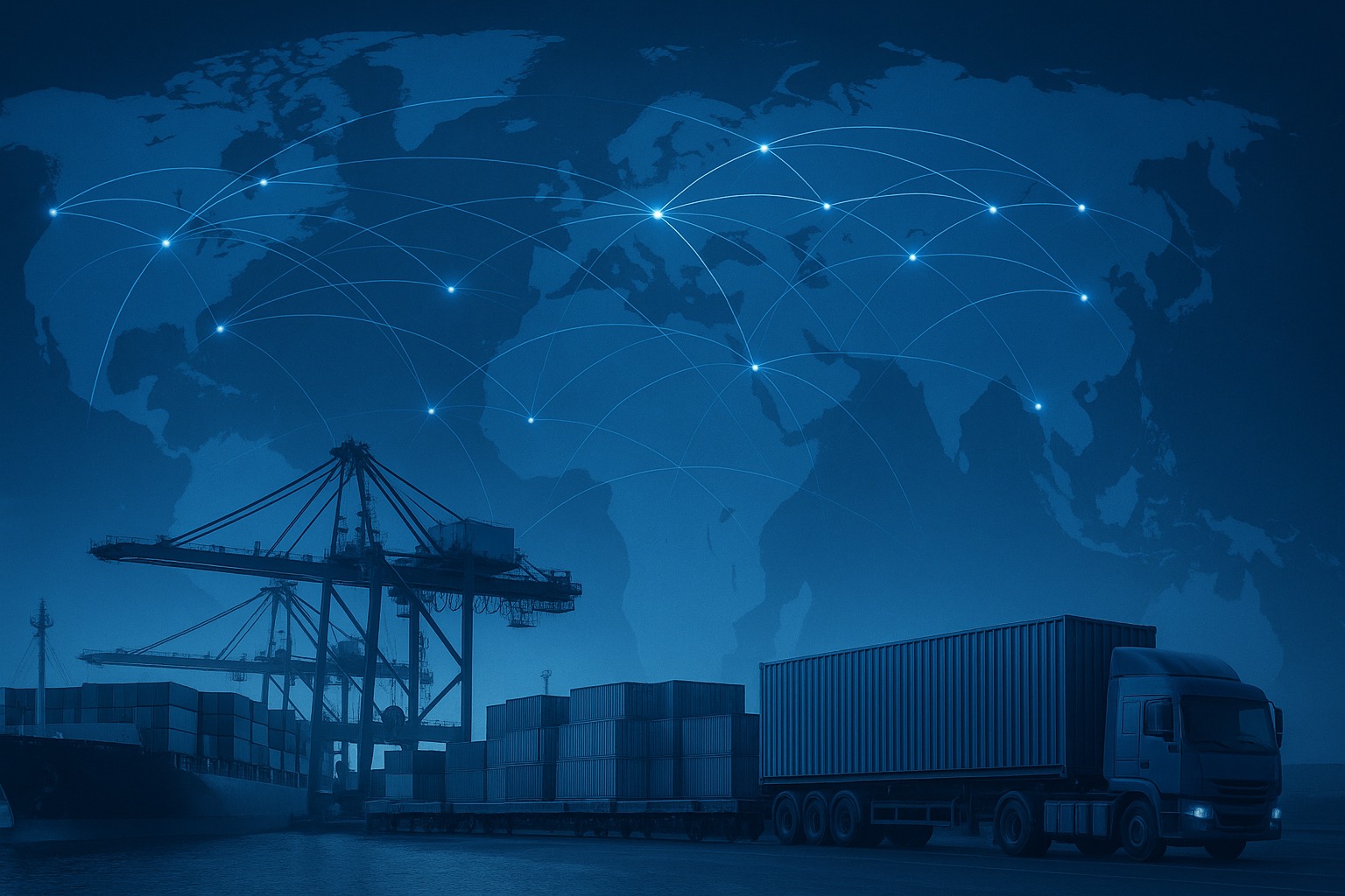 Cross-border logistics operations between the U.S. and Mexico